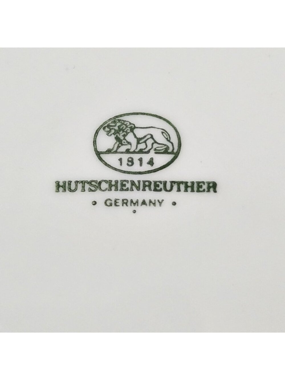 Hutschenreuther Serving Tray Cake Plate Fruit Design Gold Handles Germany Vintag - Picture 10 of 10